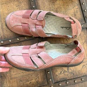 Shoes Clark’s shoes mauve colored size 8 1/2 women’s